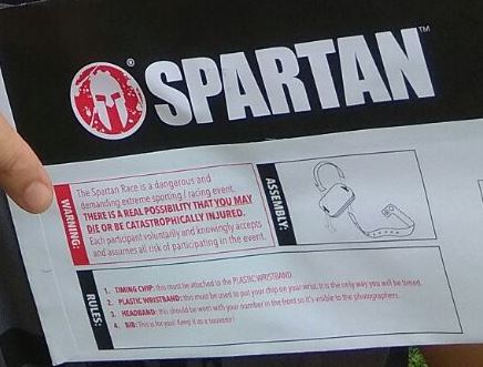 Spartan Race Singapore Race Pack