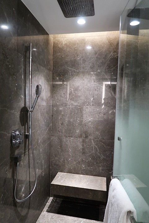 Double Rain Shower Facility of Grand Hyatt Kochi Bolgatty King Bedroom
