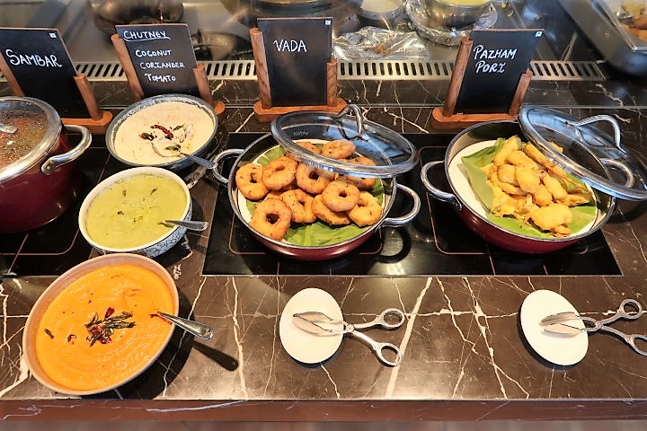 Malabari Cuisine for breakfast at Grand Hyatt Kochi Malabar Cafe