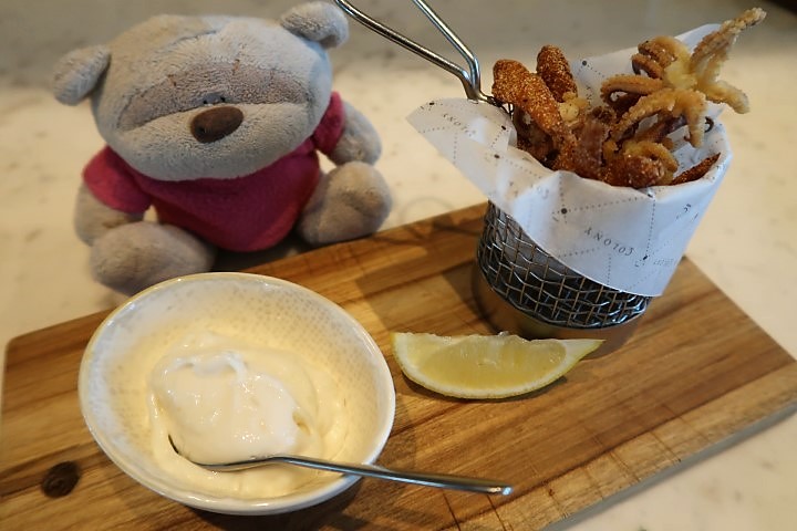 Crispy Fried Anchovy with Lime Aioli