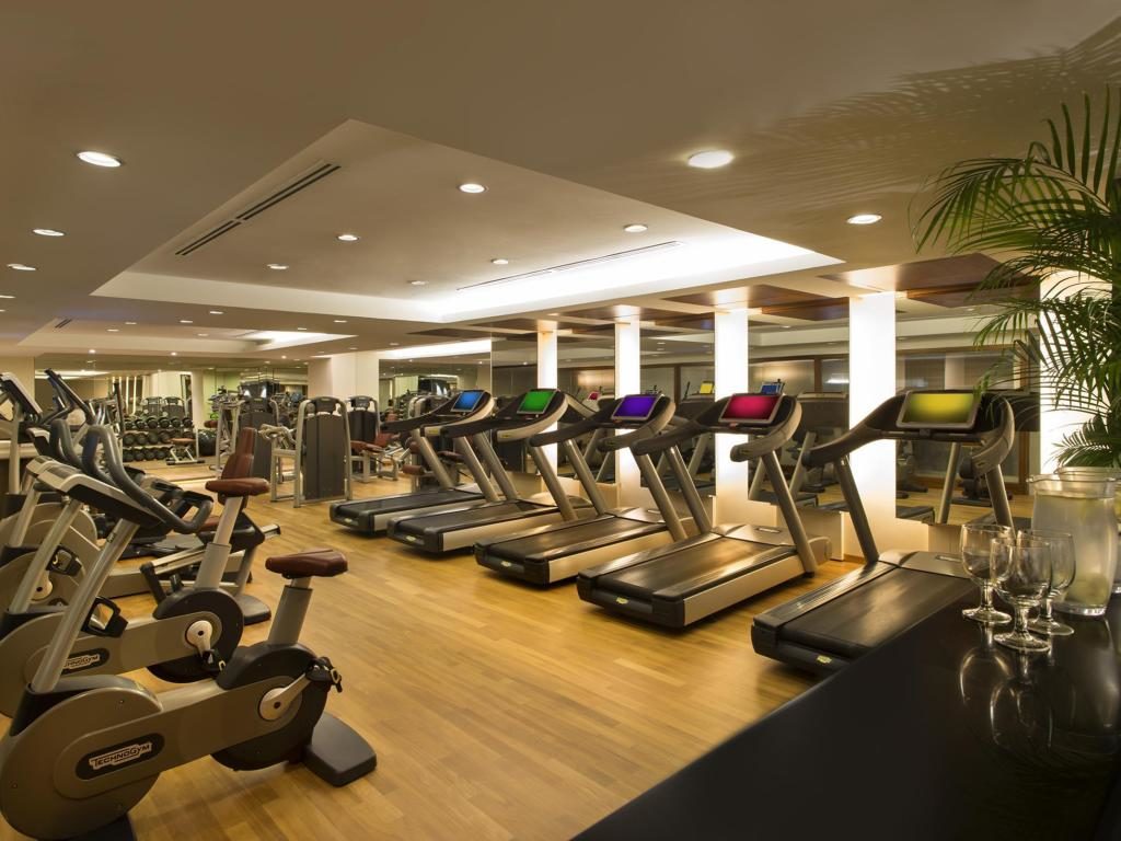 Gym at The Fullerton Hotel Singapore