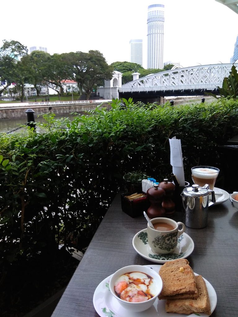 The Fullerton Singapore Hotel Town Restaurant Breakfast