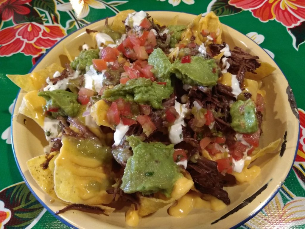 Loaded Nachos with Beef @ Chimichanga Singapore Mexican Restaurant