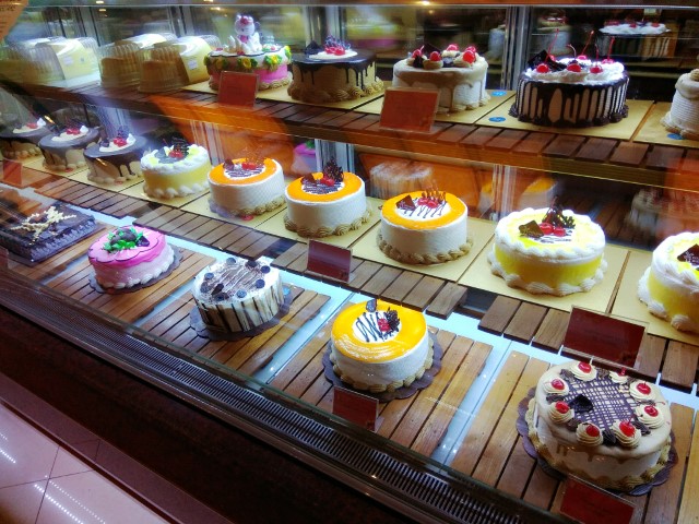 Cakes at Holland Bakery Batam