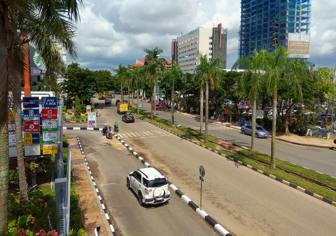 Harris Hotel Batam Center right next to the Batam Ferry Terminal
