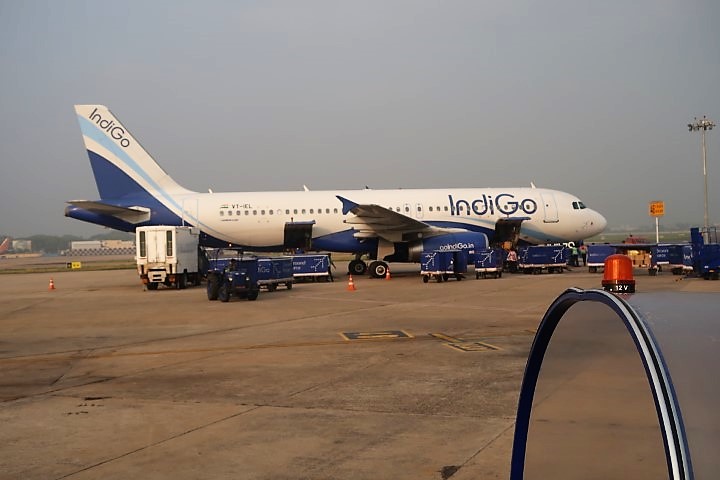 Indigo Flight from Singapore to Chennai (India)