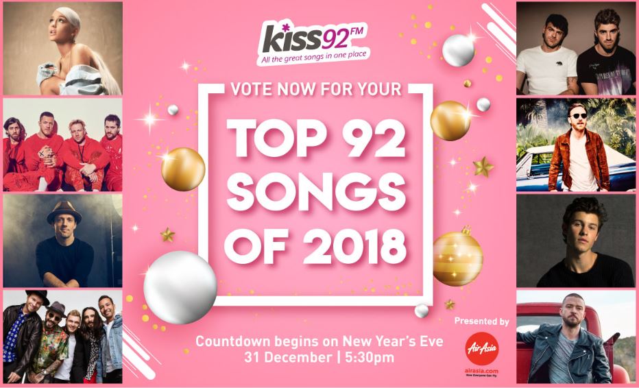 Kiss 92FM New Year's Eve Countdown