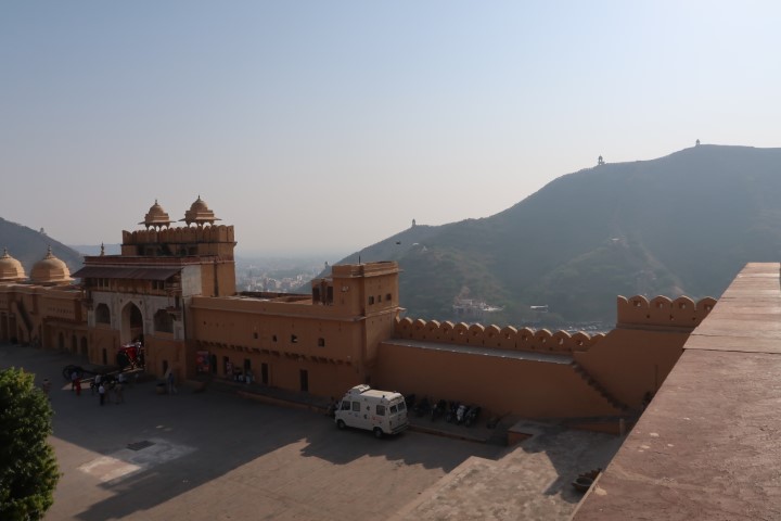 Great Wall of Amer (aka Great Wall of India) at Jaipur