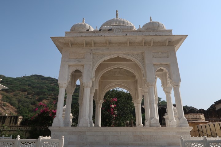 Intricately designed King's Tomb of Jaipur
