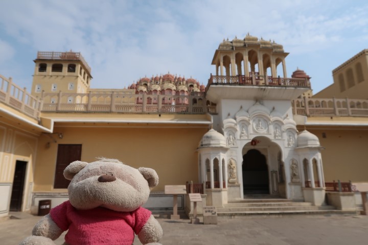 Courtyard inside Hawa Mahal Jaipur