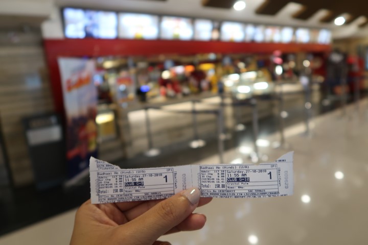 Badhai Ho Movie Tickets at Inox Crystal Palm