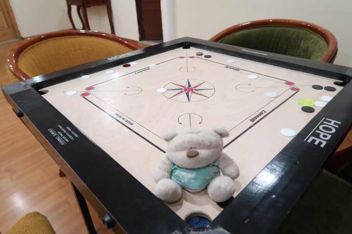 Carrom where we spent quite some time at :P