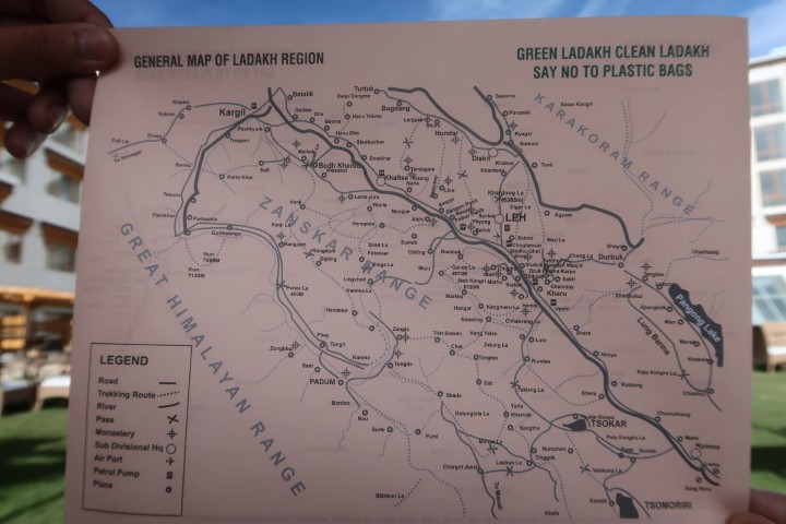 Ladakh Region Map