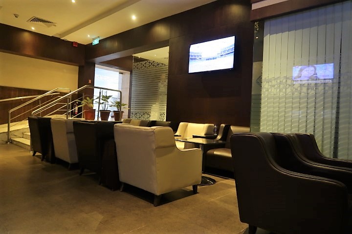 Inside Delhi Terminal 1 Plaza Premium Lounge