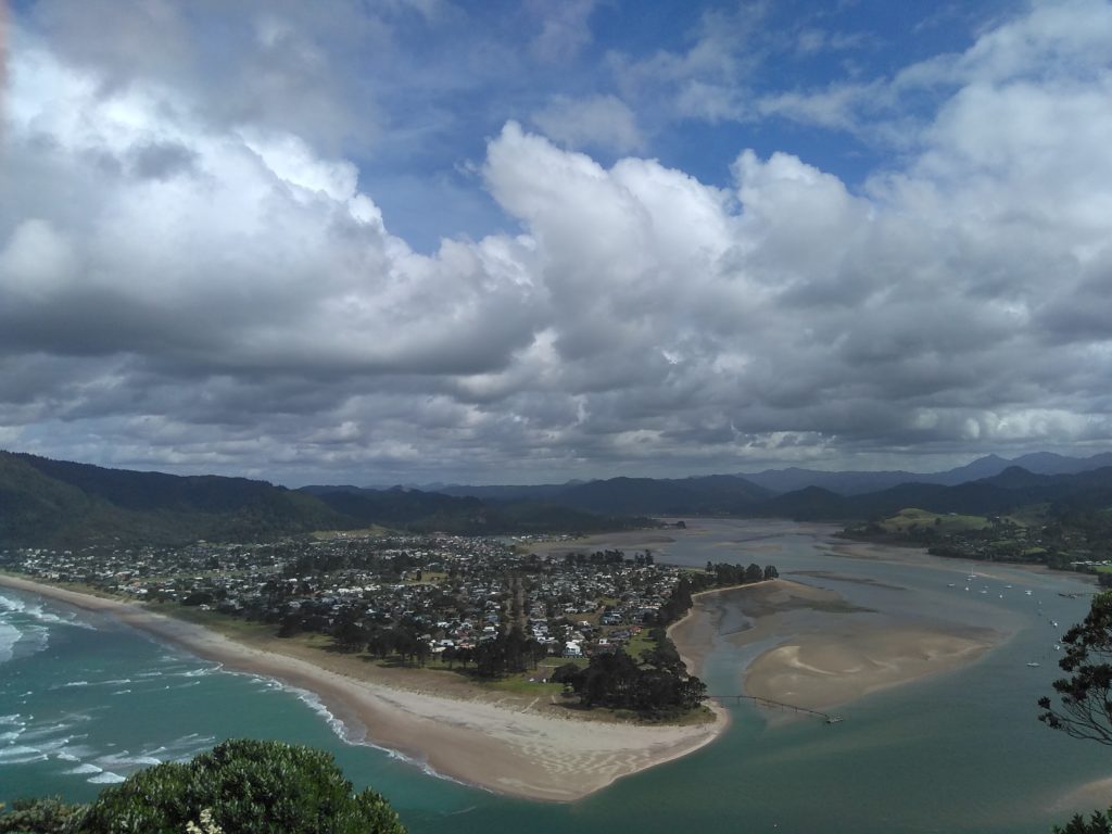 View of Coromandel Peninsula New Zealand