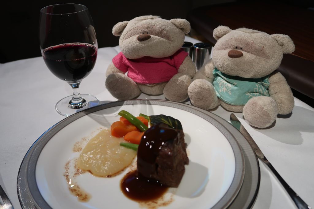 Singapore Airlines First Class Suites Book The Cook - Wholesome Sousvide Beef Yamato Style