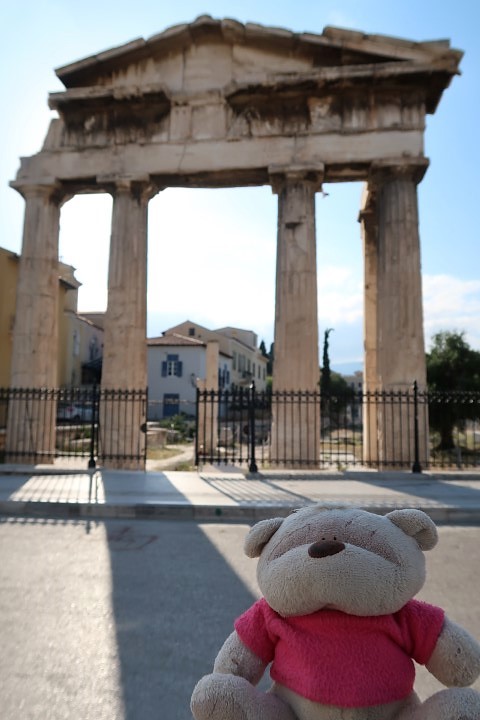 Entrance of Roman Agora Athens
