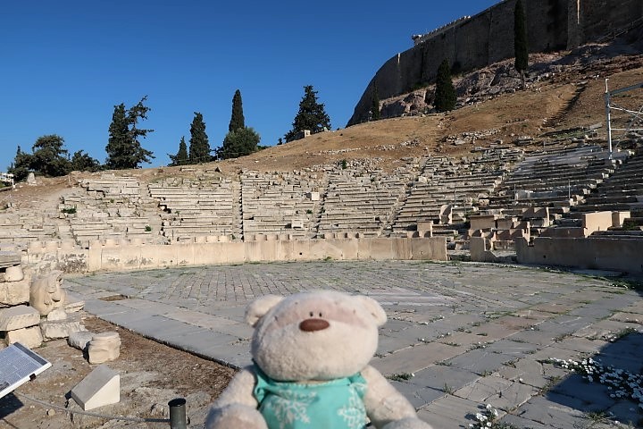 2bearbear @ The Theatre of Dionysos (Acropolis Athens)