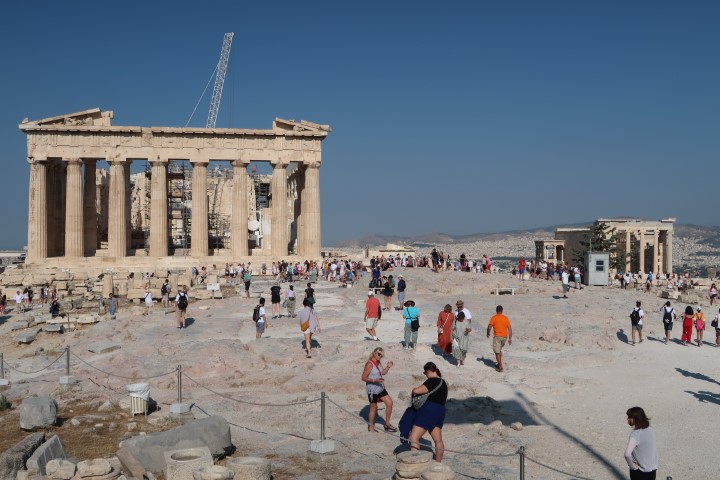 Another view of the Parthenon of Acropolis