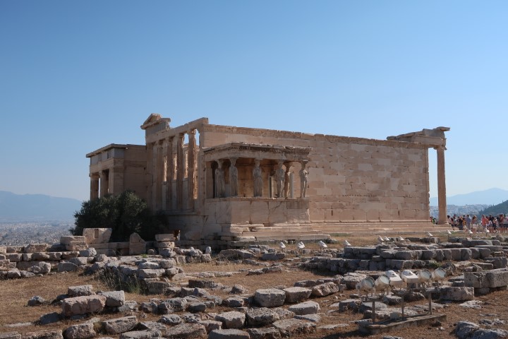 Another view of the Temple of Athena Acropolis