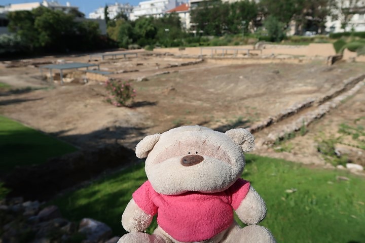 Ancient Ruins of Lyceum in Athens