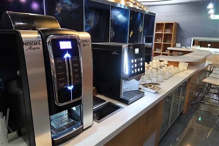 Coffee Machine Skyserv Melina Lounge Athens Airport