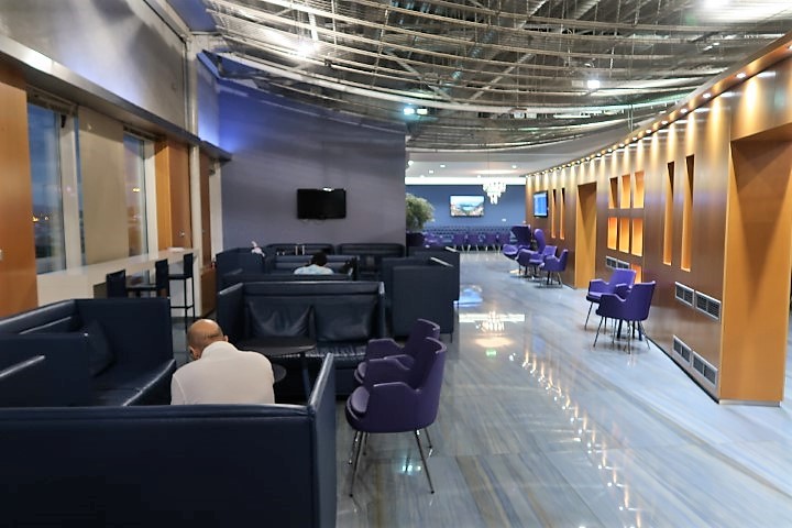 Inside Skyserv Melina Lounge Athens Airport