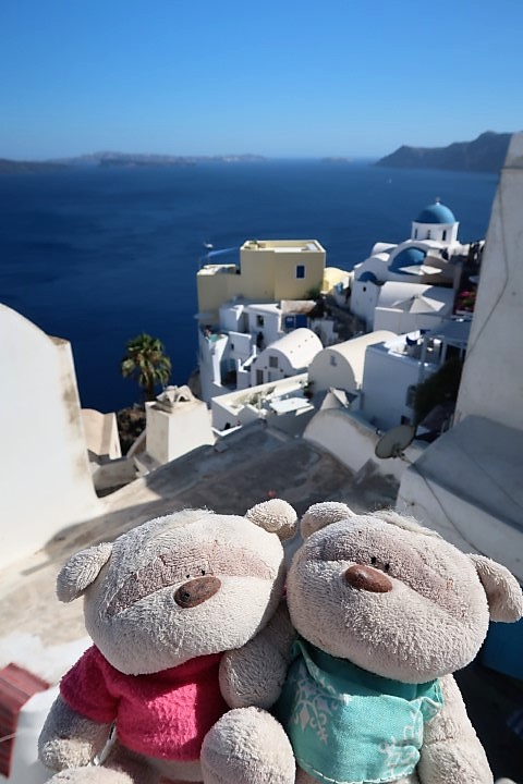 The most iconic view of Oia Santorini Greece