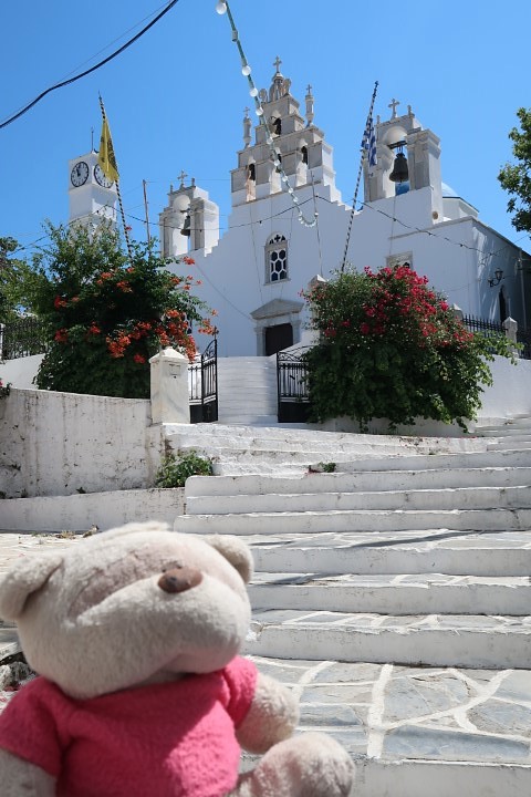 Church in Filoti Naxos Island