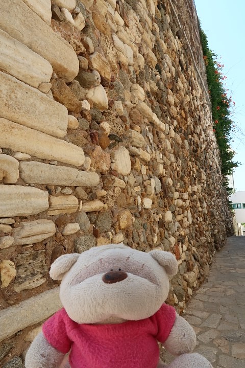 Walls of Naxos Castle