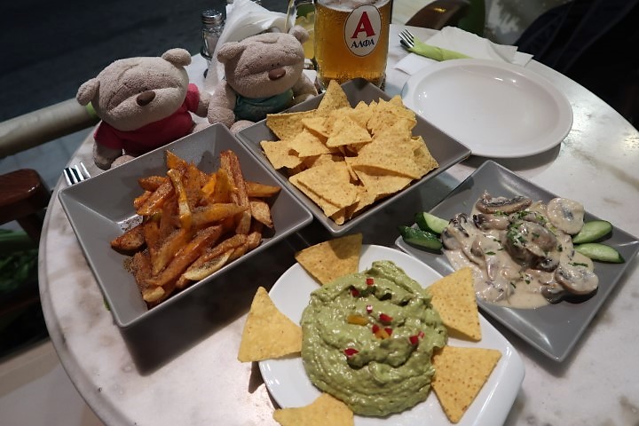 Dinner at Cactus Mexican Restaurant Paros