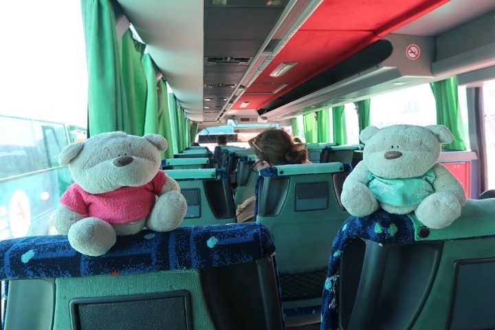 2bearbear on Paros Bus Ride