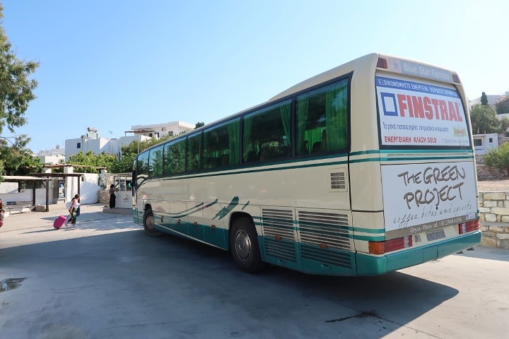 Bus from Parikia to Naousa Paros