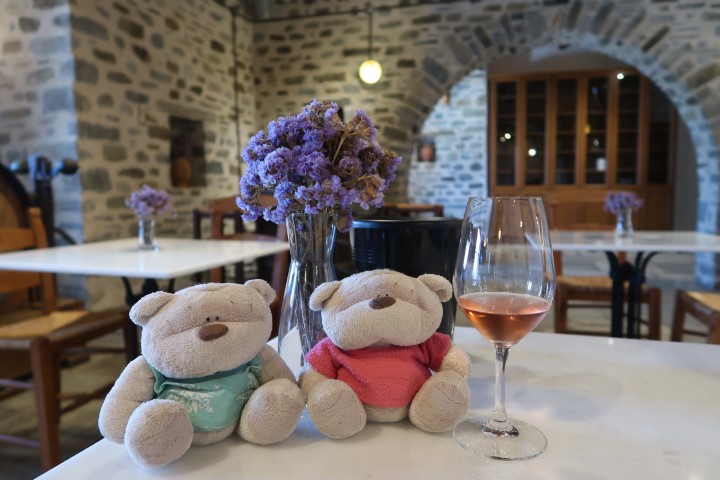 Moraitis Estate Rose (100% Aidani Mavro) @ Moraitis Winery Paros