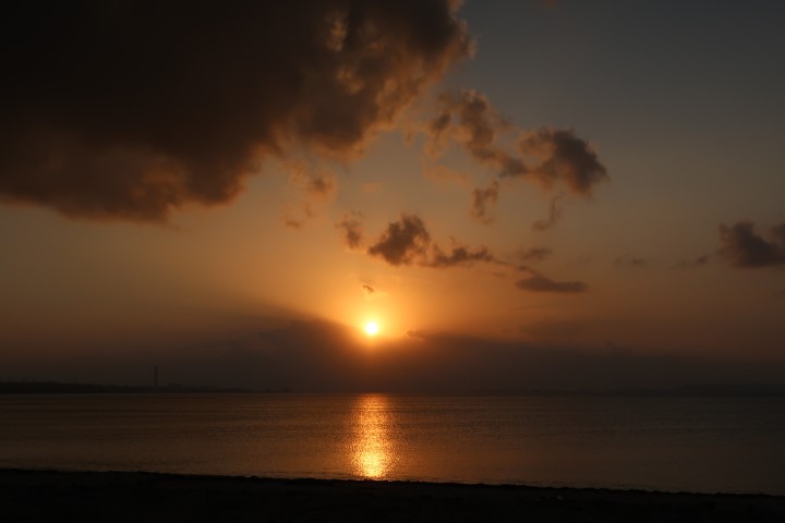 Sunrise at Yaka Beach Okinawa!