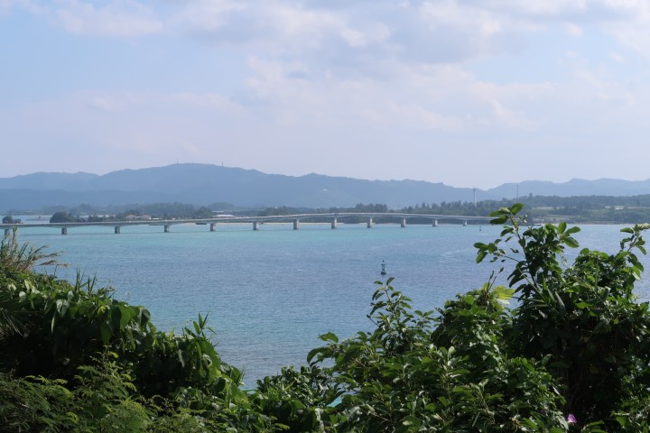 Bridge connecting to Kouri Island Okinawa