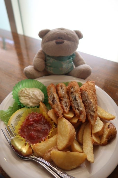  Hammock Cafe La Isla Umikaji Terrace Senagajima - Fish & Chips (980 yen)