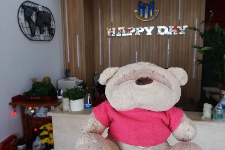 Reception of Happy Day Hotel Da Nang