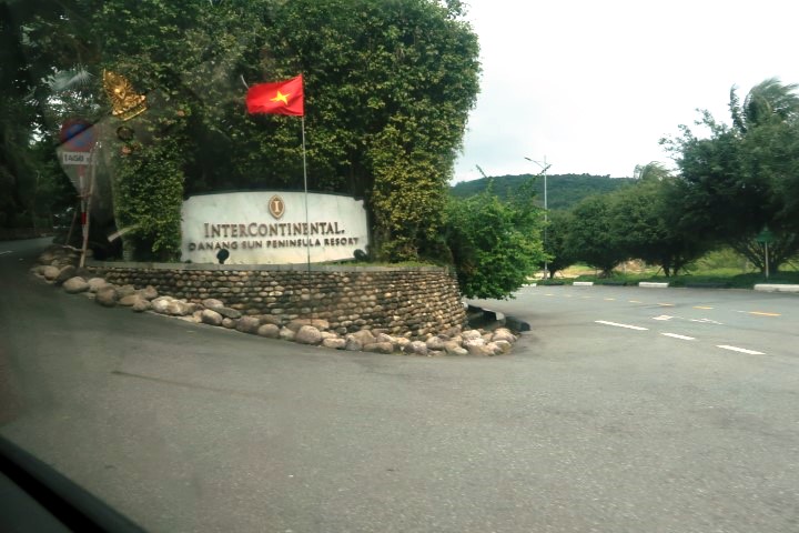 Arriving at InterContinental Danang Sun Peninsula Resort
