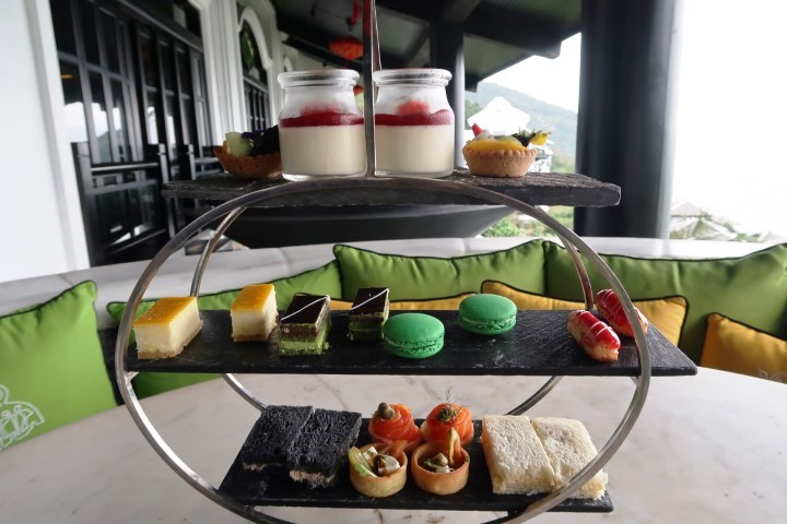 3 Tier Afternoon Tea Set at Citron InterContinental Danang Sun Peninsula Resort