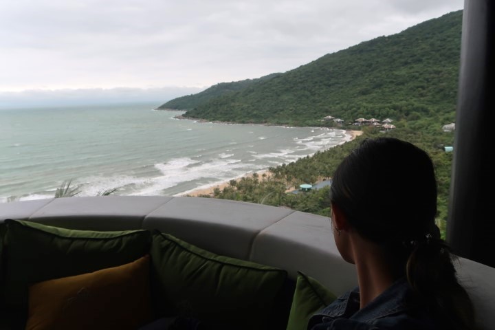 Breath taking views as seen from Non La seats of Citron InterContinental Danang