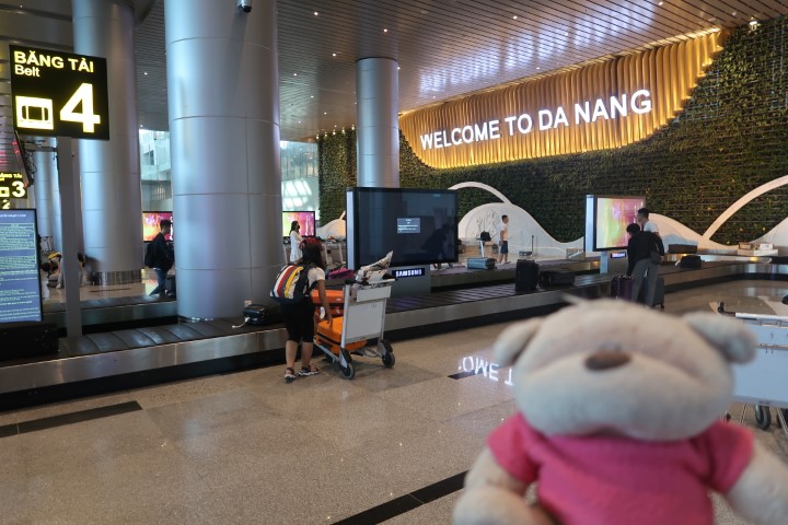 Arriving at Da Nang International Airport