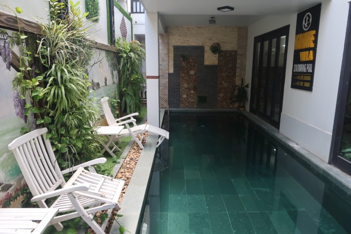 Swimming pool in NGO House Villa