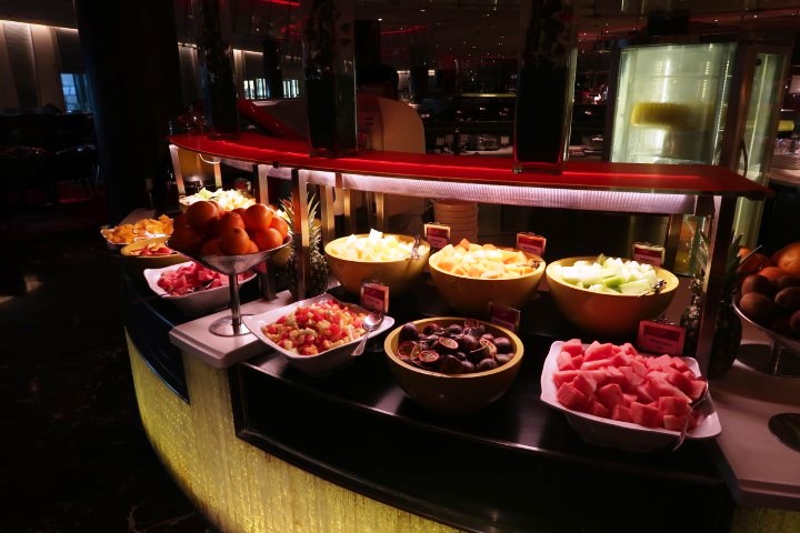 Selection of Fruits at Saffron Restaurant Atlantis Dubai