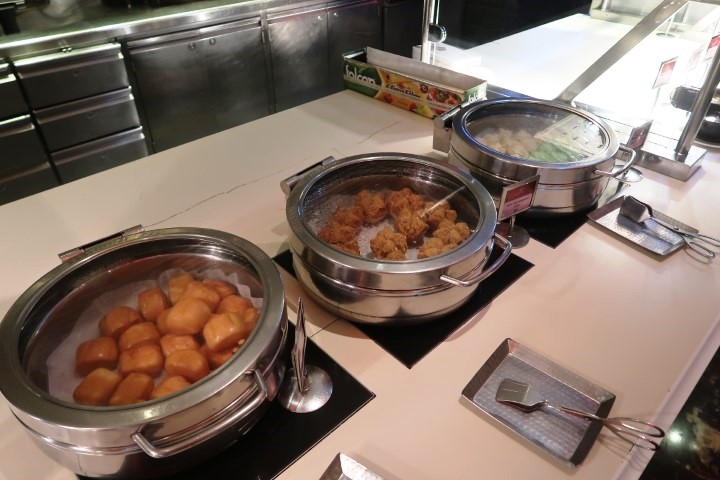 Fried and Steamed Buns at Saffron Restaurant Atlantis Dubai