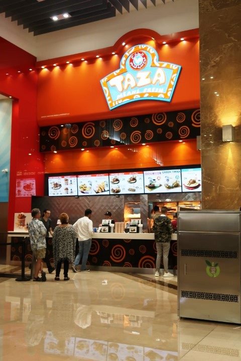 Taza Fast Food at Dubai Mall Food Court