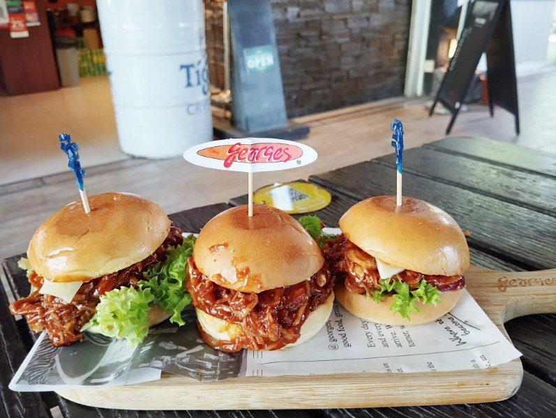 Georges Beef Sliders ($16.90) at Georges by the Bay Punggol