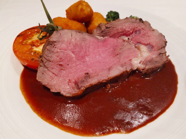 Quantum of the Seas Main Dining Room Dinner (Aged Prime Beef