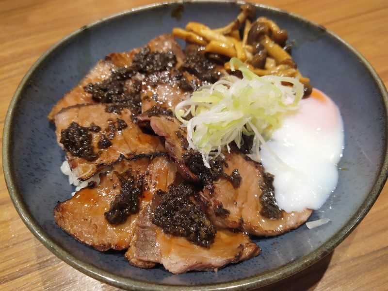 Aburi-En Truffle Roast Wagyu Don with Onsen Tamago ($19.90 + $2)