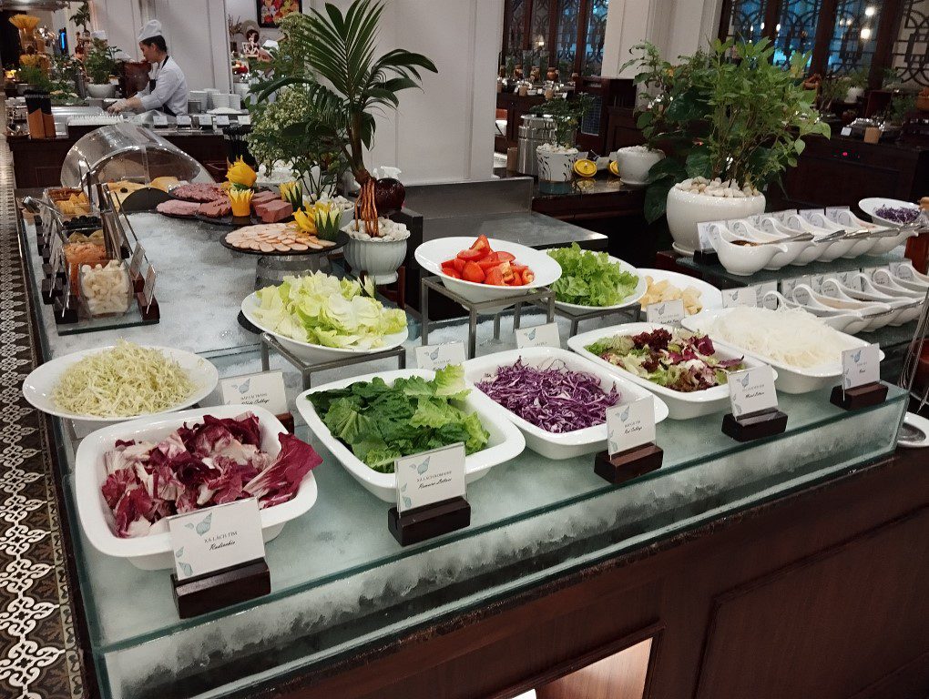 Vinpearl Resort & Spa Phu Quoc Buffet Breakfast at Seashell Restaurant - Salads